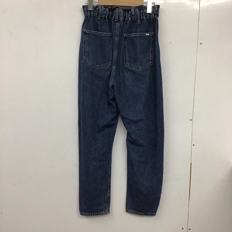 ザラ ZARA パンツ デニム、ジーンズ 5862/152/407 34 無地 インディゴ / インディゴ /  レディース USED 古着 中古 10133738