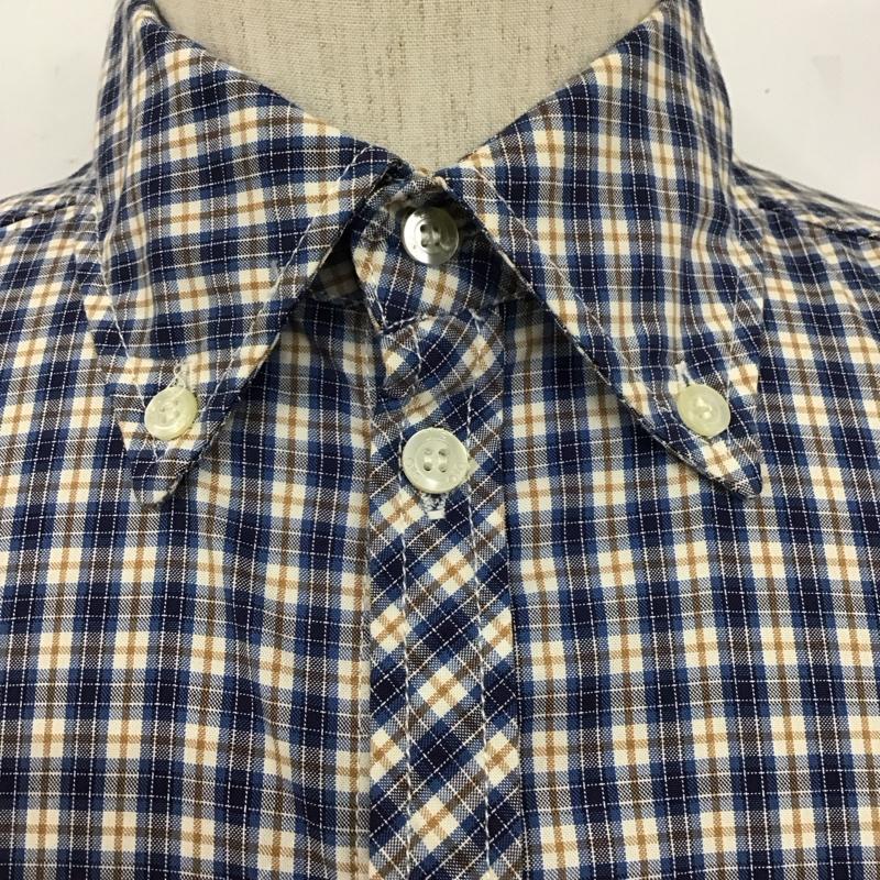 ドルチェアンドガッバーナ DOLCE&GABBANA シャツ、ブラウス 長袖 長袖シャツ チェックシャツ カラーシャツ ボタンダウンシャツ チェック マルチカラー / マルチカラー /  メンズ USED 古着 中古 10127742