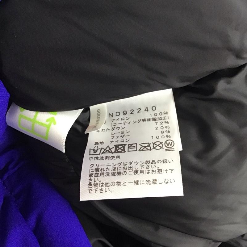 ザノースフェイス THE NORTH FACE ジャケット、上着 ジャンパー、ブルゾン nd92240 2023 ダウンジャケットバルトロライトジャケット ジップアップジャケット アウター M ロゴ、文字 黒 / ブラック / X 青 / ブルー /  メンズ USED 古着 中古 10108669