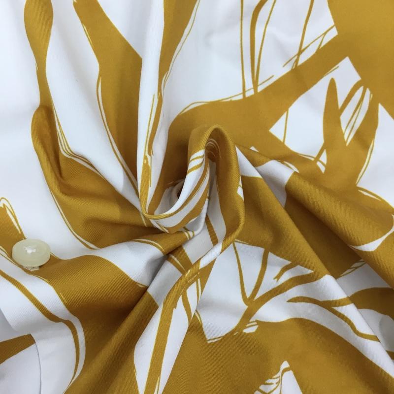 ザラ ZARA シャツ、ブラウス 半袖 半袖シャツ カラーシャツ 半袖カットソー プリントシャツ M プリント マルチカラー / マルチカラー /  メンズ USED 古着 中古 10116694