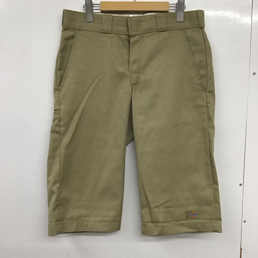 ディッキーズ Dickies パンツ ショートパンツ ショートパンツ ハーフパンツ カジュアルパンツ ワークパンツ 30インチ 無地 ベージュ / ベージュ /  メンズ USED 古着 中古 10134568