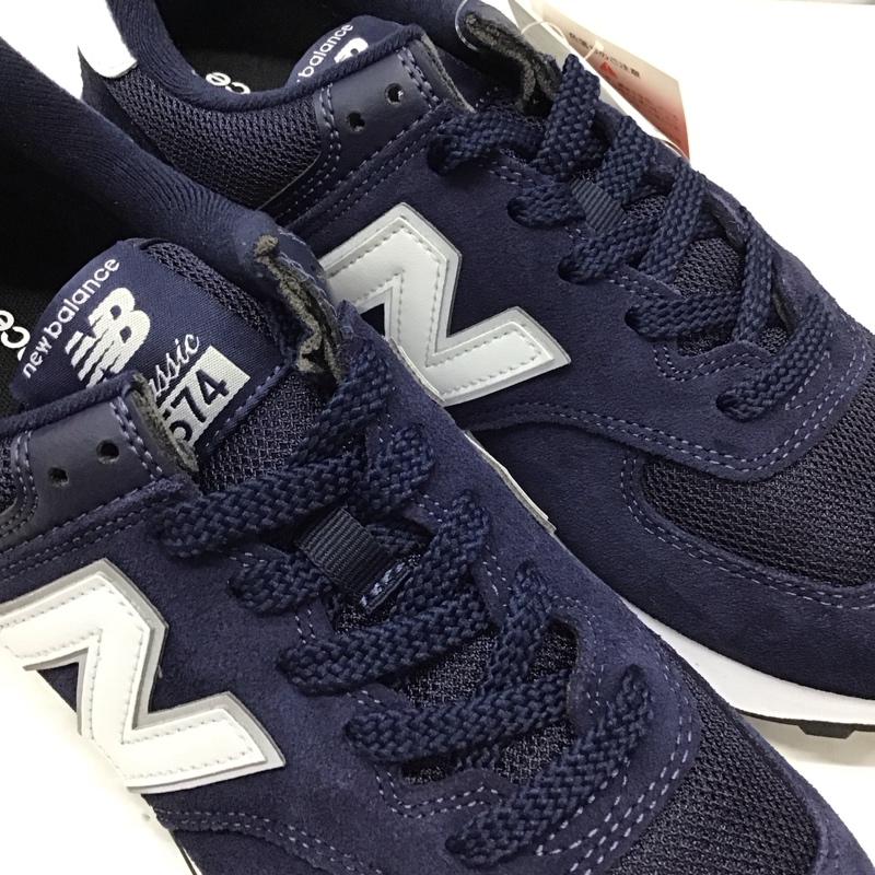 ニューバランス New Balance スニーカー スニーカー ML574EN2 タグ付き 26cm 26.0cm ロゴ、文字 紺 / ネイビー /  メンズ USED 古着 中古 10121605