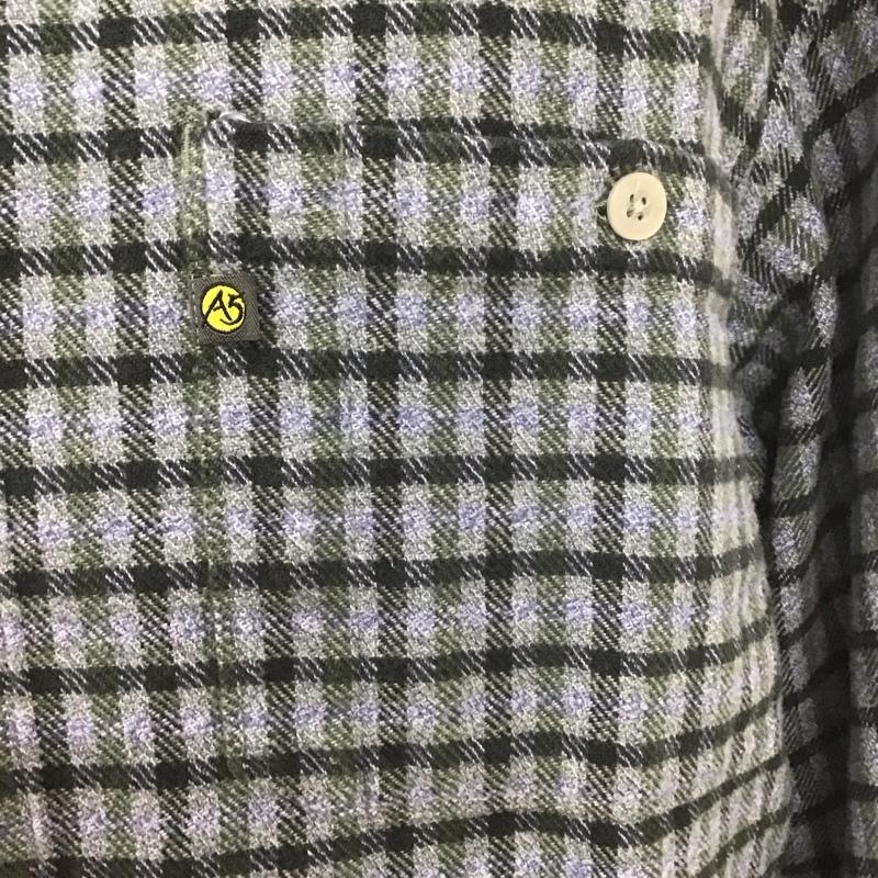 ザノースフェイス THE NORTH FACE シャツ、ブラウス 長袖 V0400051 長袖シャツ カラーシャツ チェックシャツ カジュアルシャツ L チェック マルチカラー / マルチカラー /  メンズ USED 古着 中古 10107125