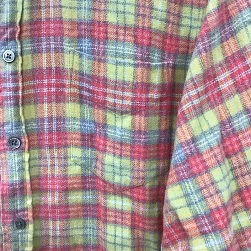 ポールスミス Paul Smith シャツ、ブラウス 長袖 長袖シャツ チェックシャツ カラーシャツ L チェック マルチカラー / マルチカラー /  メンズ USED 古着 中古 10130698