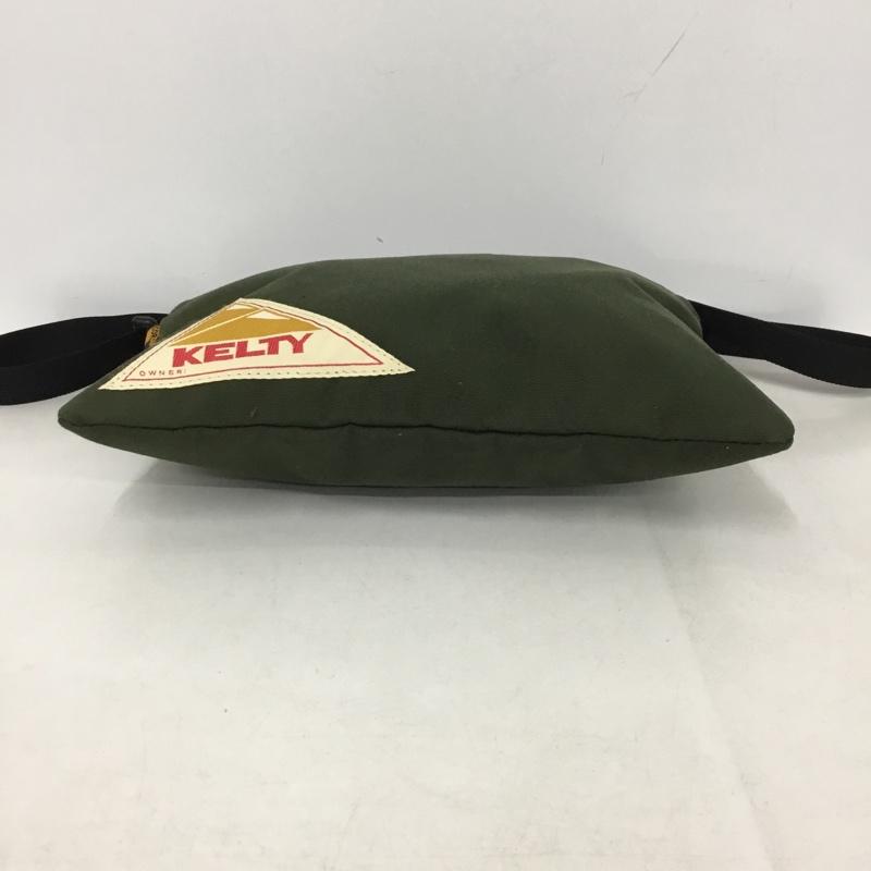 ケルティ KELTY ショルダーバッグ ショルダーバッグ サコッシュ フラットポーチ ロゴ、文字 カーキ / カーキ /  メンズ USED 古着 中古 10145847