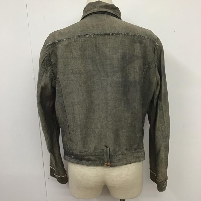 ディーゼル DIESEL ジャケット、上着 ジャケット、ブレザー デニムジャケット リバーシブル L 無地 インディゴ / インディゴ /  メンズ USED 古着 中古 10107961