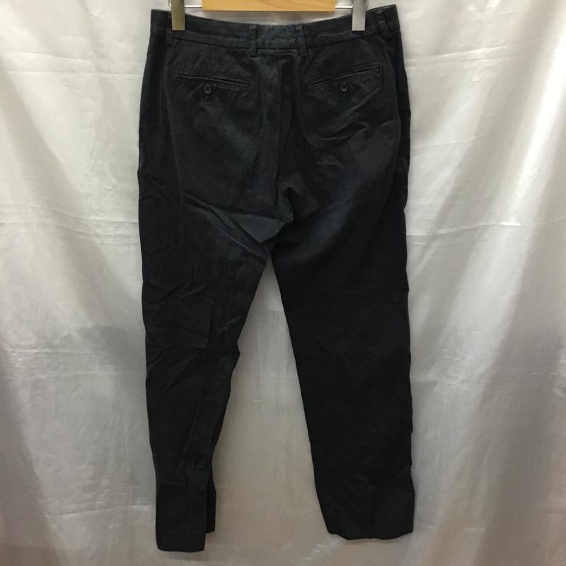 ギャップ GAP パンツ スラックス コットン 73×76 チェック チャコールグレー / チャコールグレー /  メンズ USED 古着 中古 10117812