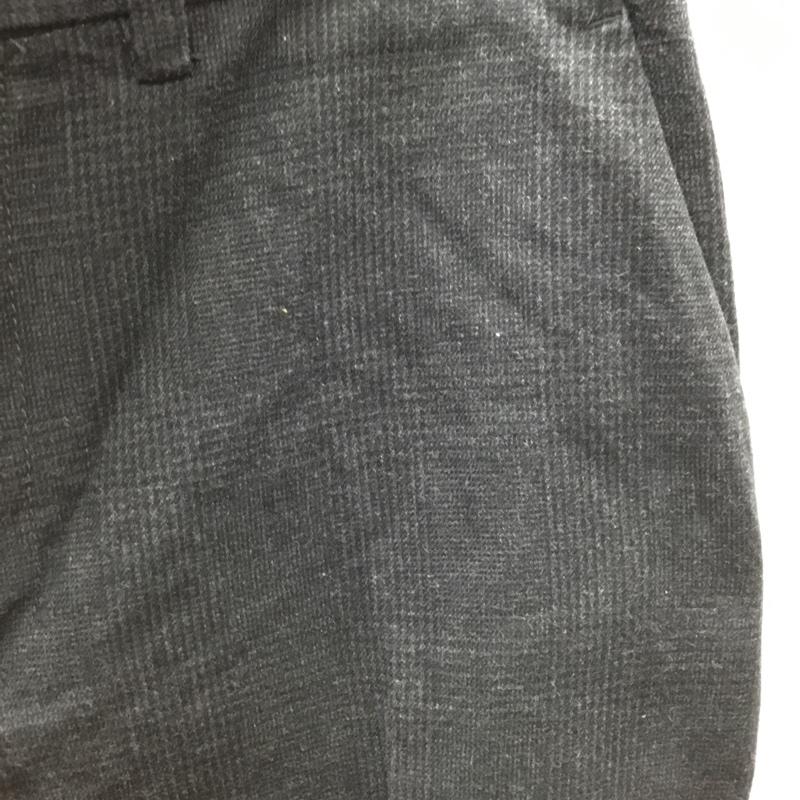 ギャップ GAP パンツ スラックス コットン 73×76 チェック チャコールグレー / チャコールグレー /  メンズ USED 古着 中古 10117812