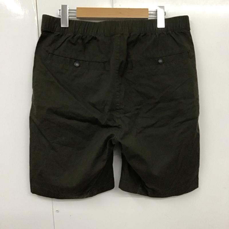 ザノースフェイス THE NORTH FACE パンツ ショートパンツ NB41941 COTTON OX LIGHT SHORT XL ロゴ、文字 カーキ / カーキ /  メンズ USED 古着 中古 10113936
