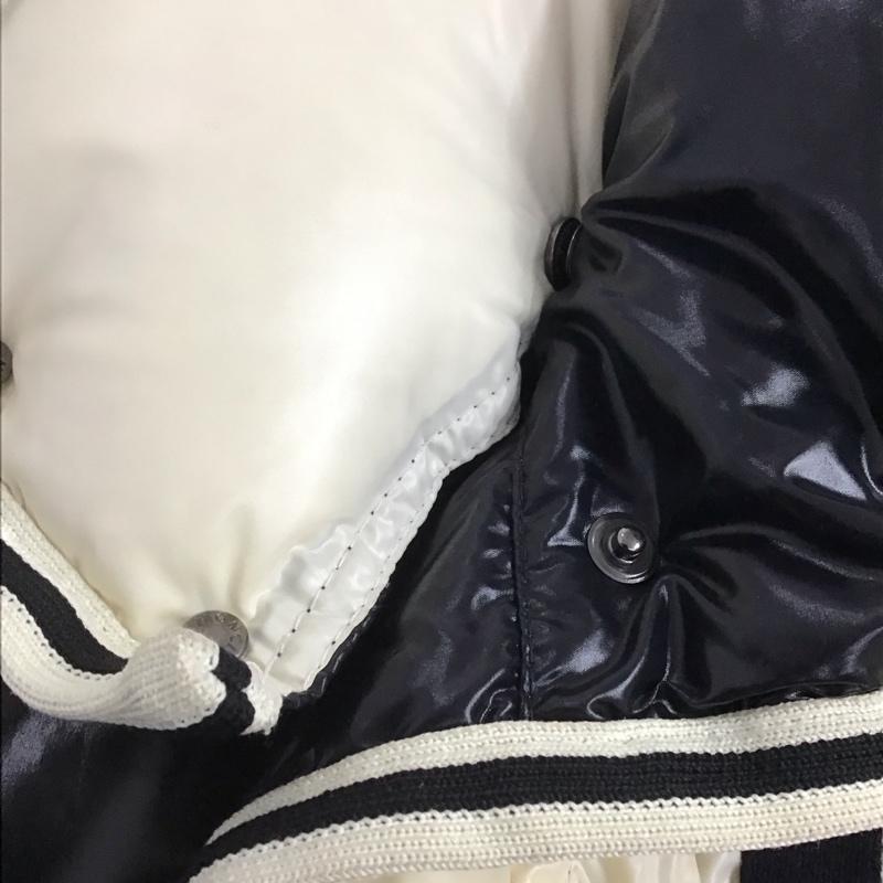 モンクレール MONCLER ジャケット、上着 ジャンパー、ブルゾン ダウンジャケット アウター フロントボタン 1 ロゴ、文字 黒 / ブラック /  メンズ USED 古着 中古 10146072