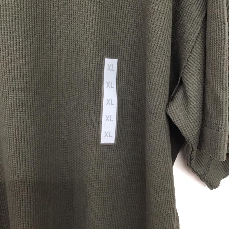 ジーユー GU Tシャツ 半袖 341-351035 ドライワッフルTシャツ 半袖カットソー XL 無地 マルチカラー / マルチカラー /  メンズ USED 古着 中古 10132360