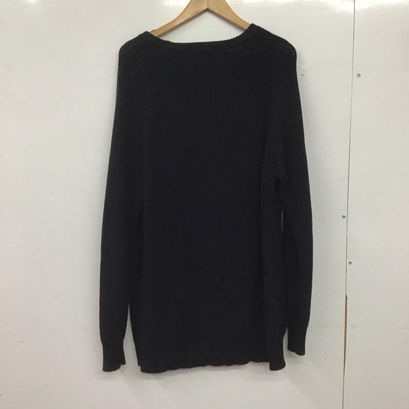 シュプリーム Supreme ニット、セーター 長袖 XL 刺繍 黒 / ブラック /  メンズ USED 古着 中古 10144862