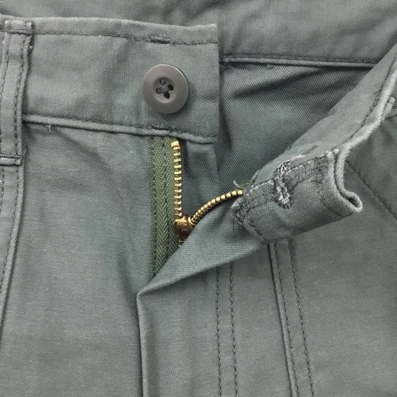 ガンホー GUNG HO パンツ ワークパンツ、ペインターパンツ ワークパンツ ワイドパンツ カジュアルパンツ ミリタリーパンツ 無地 カーキ / カーキ /  メンズ USED 古着 中古 10115645