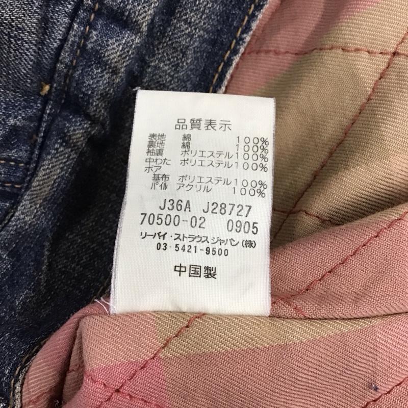 リーバイストラウスアンドコー Levi Strauss & co. ジャケット、上着 ジャケット、ブレザー デニムジャケット Gジャン アウター カジュアルジャケット M 無地 インディゴ / インディゴ /  メンズ USED 古着 中古 10140324