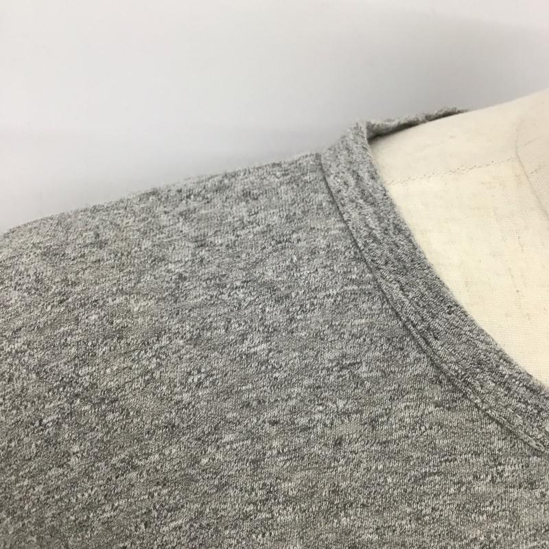 トッドスナイダー TODD SNYDER Tシャツ 半袖 半袖カットソー 無地Tシャツ クルーネックカットソー champion XS 無地 灰 / グレー /  メンズ USED 古着 中古 10125329
