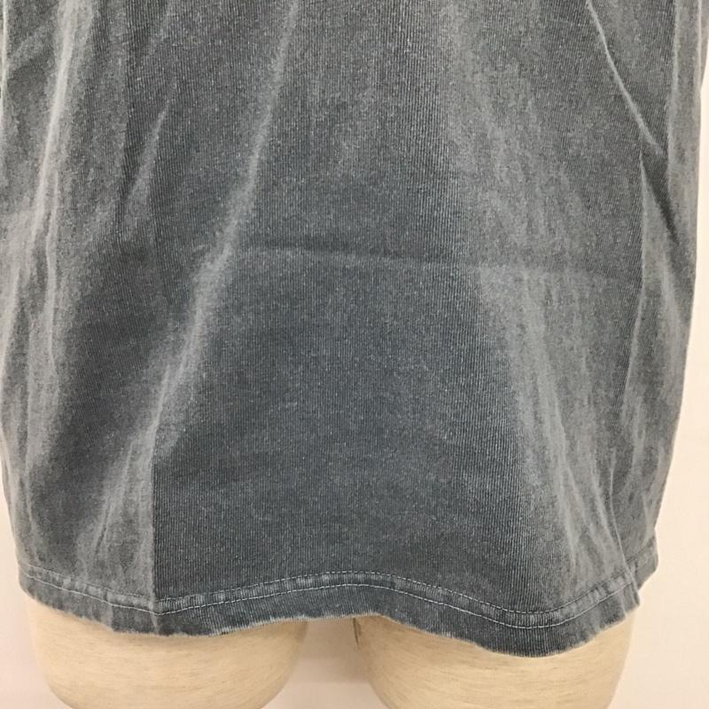 クラクト CLUCT Tシャツ 半袖 ロゴ、文字 X プリント 灰 / グレー /  メンズ USED 古着 中古 10128344