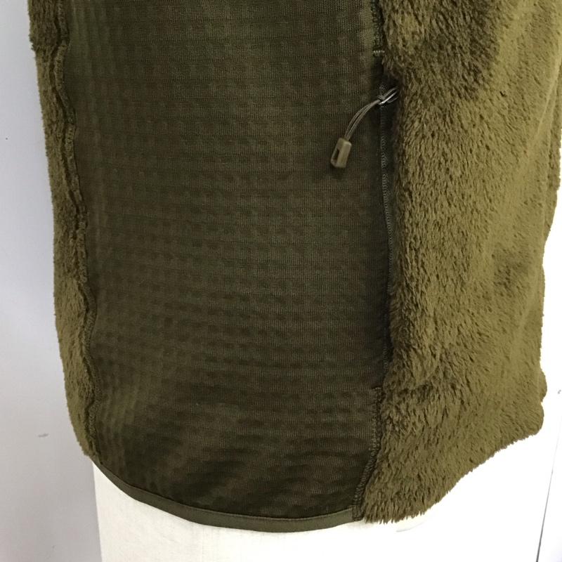 パタゴニア patagonia ジャケット、上着 ジャケット、ブレザー 25139fa18 フリースジャケット 長袖ジップアップジャケット S ロゴ、文字 カーキ / カーキ /  メンズ USED 古着 中古 10121456