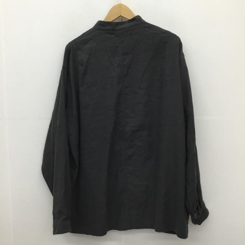 スティーブンアラン Steven Alan シャツ、ブラウス 長袖 Steven Alan 8125-174-0638 L 無地 チャコールグレー / チャコールグレー / X 灰 / グレー /  メンズ USED 古着 中古 10129672