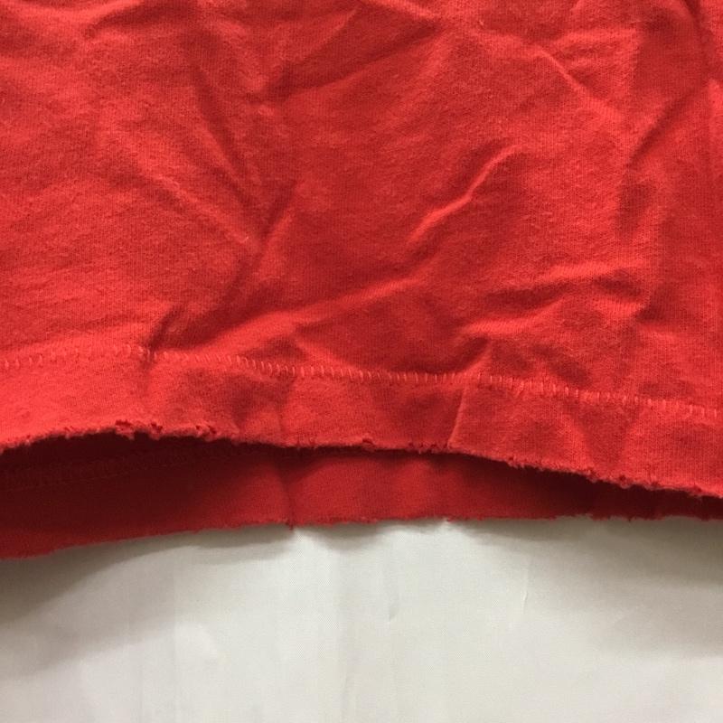ホリスター Hollister Tシャツ 半袖 M 無地 赤 / レッド /  メンズ USED 古着 中古 10110601