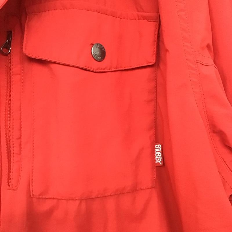 ステューシー STUSSY ジャケット、上着 ジャンパー、ブルゾン XL 無地 赤 / レッド /  メンズ USED 古着 中古 10144860