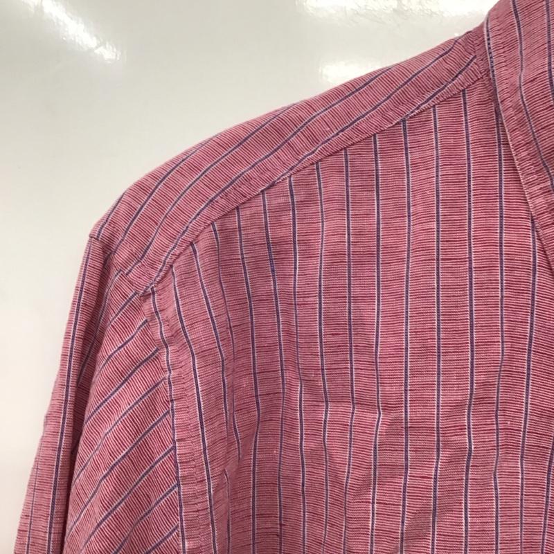 エディーバウアー Eddie Bauer シャツ、ブラウス 七分袖 M ストライプ マルチカラー / マルチカラー /  メンズ USED 古着 中古 10141178