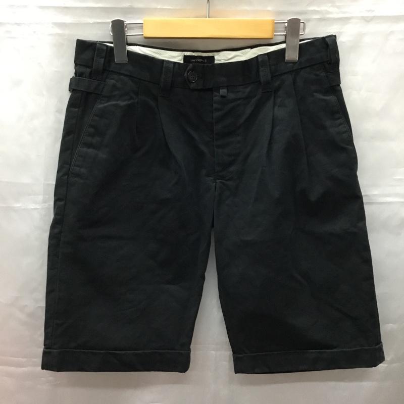ウノピュウノウグァーレトレリラックス 1piu1uguale3 RELAX パンツ ショートパンツ 無地 黒 / ブラック /  メンズ USED 古着 中古 10108386
