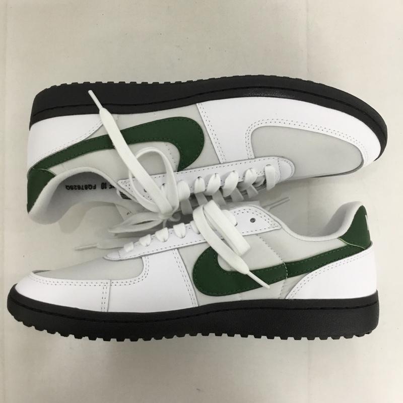 ナイキ NIKE スニーカー スニーカー FIELD GENERAL 82 SP ロゴ、文字 白 / ホワイト / X 緑 / グリーン /  メンズ USED 古着 中古 10128624