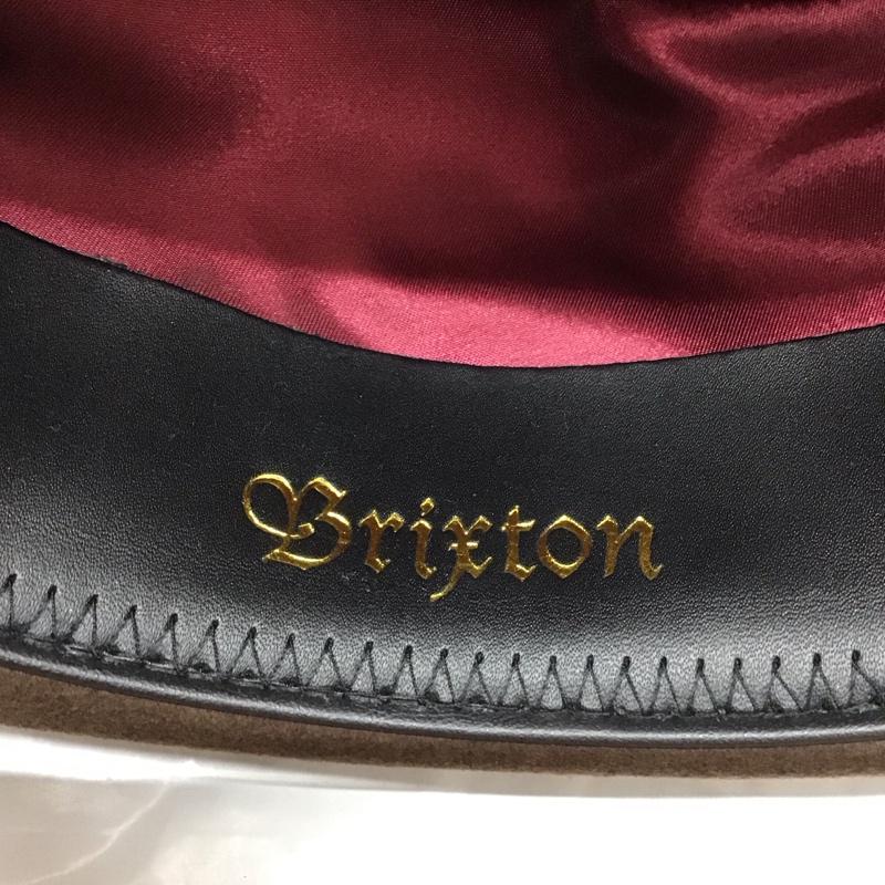 ブリクストン BRIXTON 帽子 ハット 中折れ帽 ウール 無地 茶 / ブラウン /  メンズ USED 古着 中古 10120220