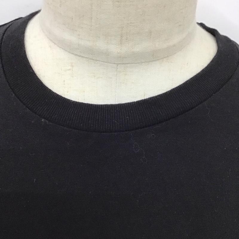 ベイト BAIT Tシャツ 半袖 半袖カットソー プリントTシャツ クルーネックカットソー L ロゴ、文字 黒 / ブラック /  メンズ USED 古着 中古 10124014