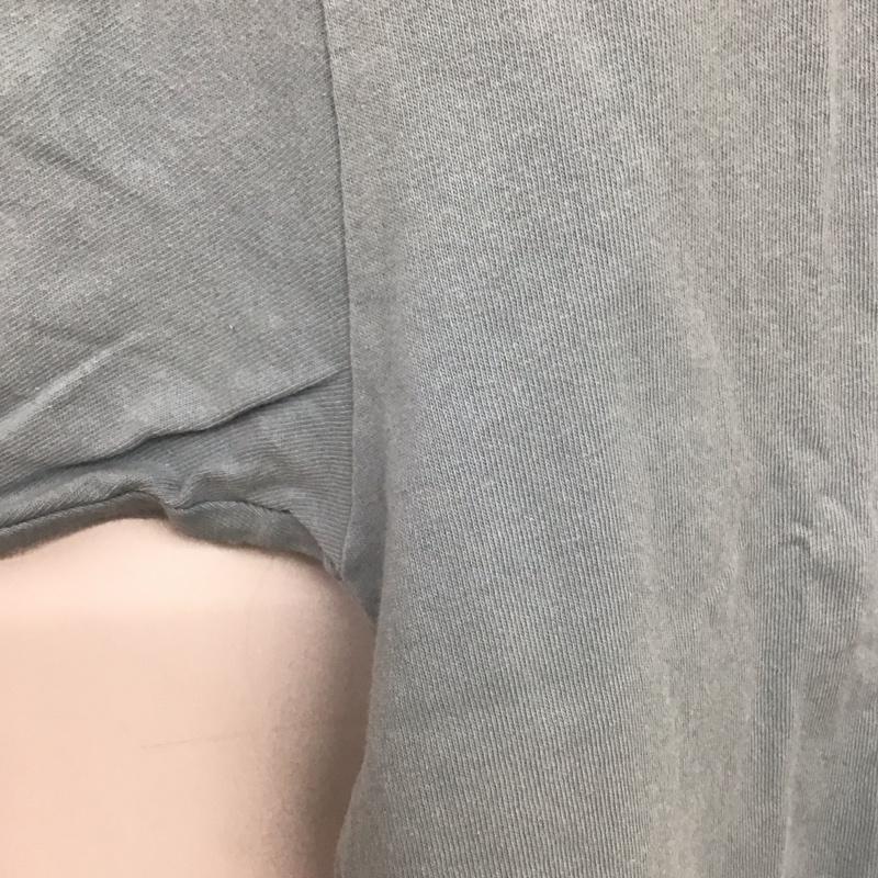 チャンピオン Champion Tシャツ 半袖 C8-V302R プリントTシャツ クルーネックカットソー M ロゴ、文字 水色 / ライトブルー /  メンズ USED 古着 中古 10135739