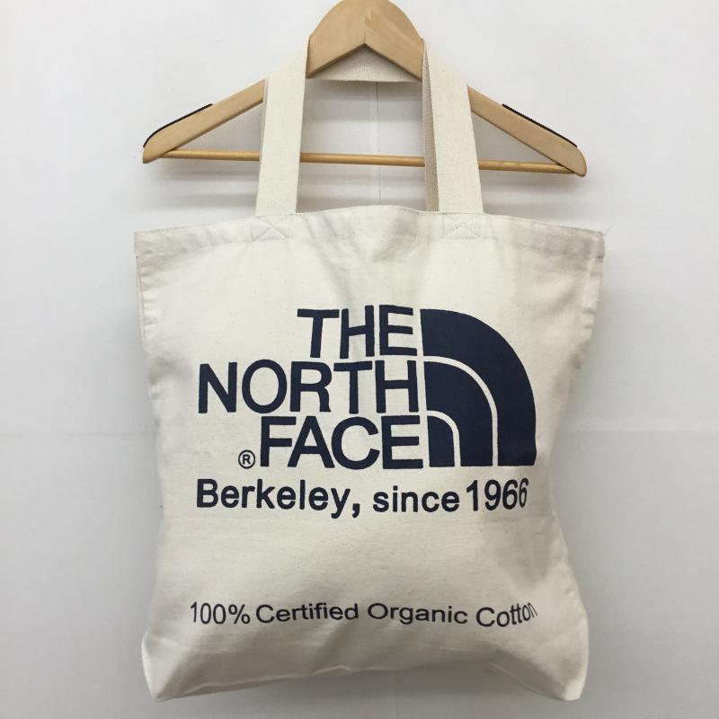 ザノースフェイス THE NORTH FACE トートバッグ トートバッグ 7111000S96 ロゴ、文字 ベージュ / ベージュ / X 紺 / ネイビー /  メンズ USED 古着 中古 10143889