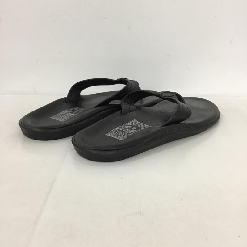 アイランドスリッパ ISLAND SLIPPER サンダル サンダル トングサンダル 10 無地 黒 / ブラック /  メンズ USED 古着 中古 10149666