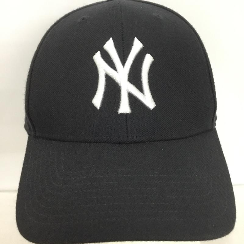 フォーティーセブンブランド 47 Brand 帽子 キャップ 100121-006 アジャスタブルベースボールキャップ NY ロゴ、文字 紺 / ネイビー /  メンズ USED 古着 中古 10133289