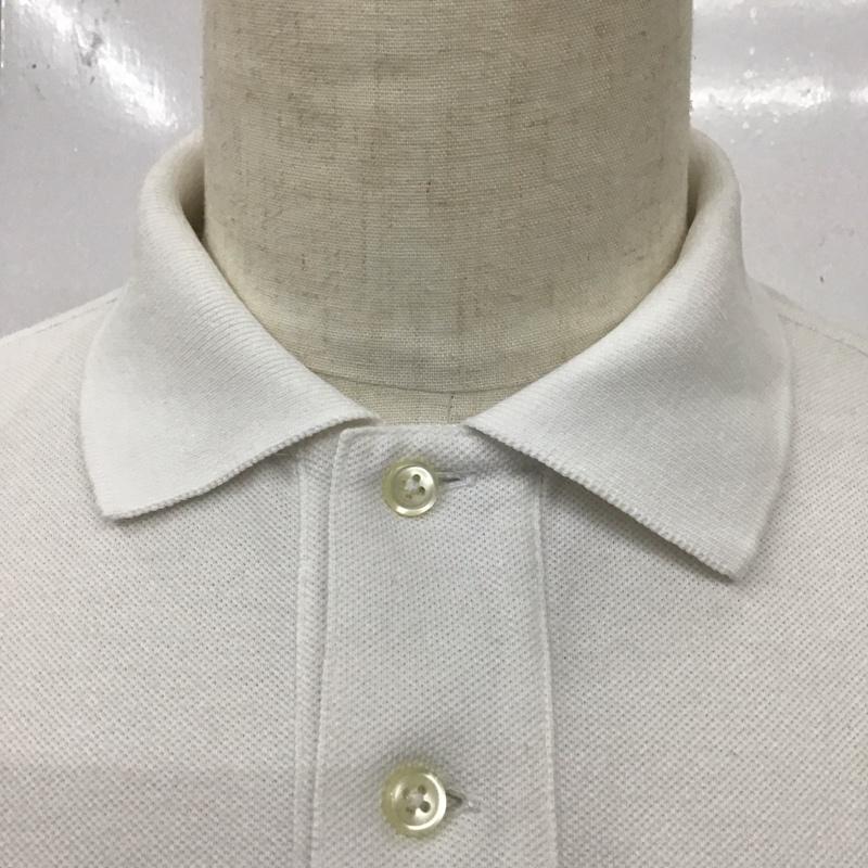 ポロラルフローレン POLO RALPH LAUREN ポロシャツ 半袖 M 無地 白 / ホワイト /  メンズ USED 古着 中古 10118303