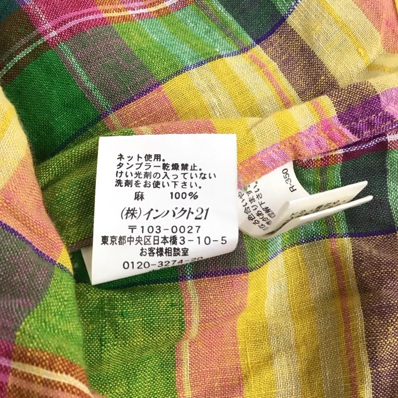 ラルフローレン RALPHLAUREN シャツ、ブラウス 長袖 9 チェック マルチカラー / マルチカラー /  レディース USED 古着 中古 10140363