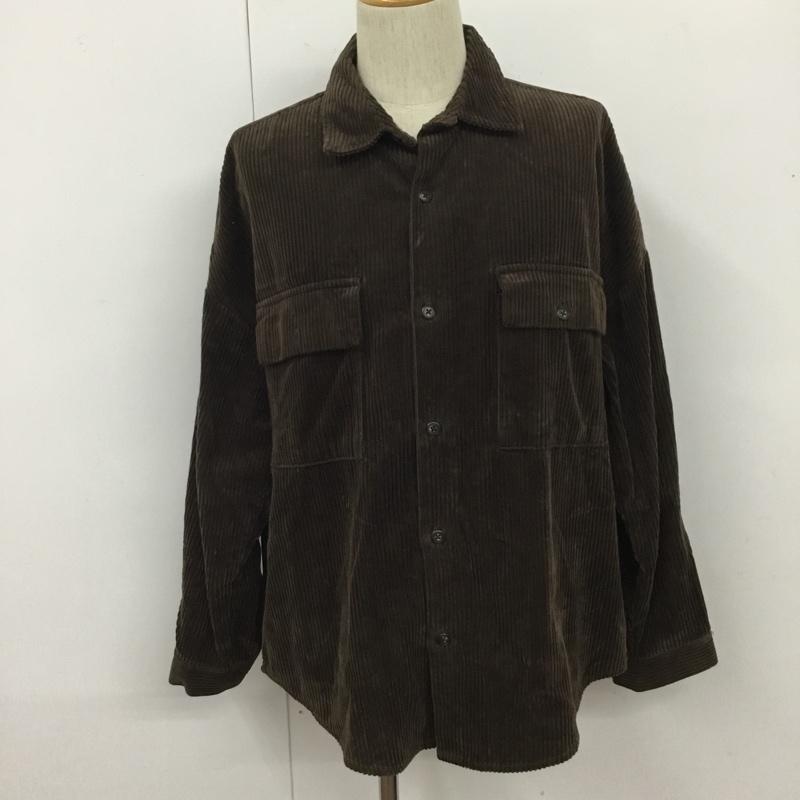 フリークスストア FREAK S STORE ジャケット、上着 ジャケット、ブレザー 194-1059　コーデュロイジャケット 長袖シャツ カジュアルジャケット L 無地 茶 / ブラウン /  メンズ USED 古着 中古 10109409