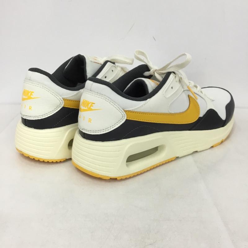 ナイキ NIKE スニーカー スニーカー FQ0205 133 AIR MAX 29cm 29.0cm ロゴ、文字 白 / ホワイト / X 黒 / ブラック / X 黄 / イエロー /  メンズ USED 古着 中古 10145599