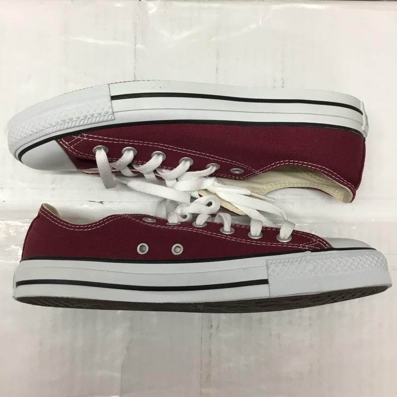 コンバース CONVERSE スニーカー スニーカー 1C030 ALL STAR OX 26cm 26.0cm ロゴ、文字 ボルドー / ボルドー / X 白 / ホワイト /  メンズ USED 古着 中古 10106529