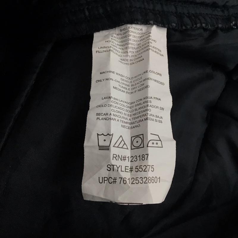ラングラー Wrangler ベスト ベスト ジップアップベスト ノースリーブカットソー アウター M ロゴ、文字 紺 / ネイビー /  メンズ USED 古着 中古 10147267