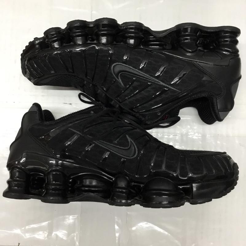 ナイキ NIKE スニーカー スニーカー AR3566-002 WMNS SHOX TL 27.5cm 27.5cm ロゴ、文字 黒 / ブラック /  メンズ USED 古着 中古 10106280