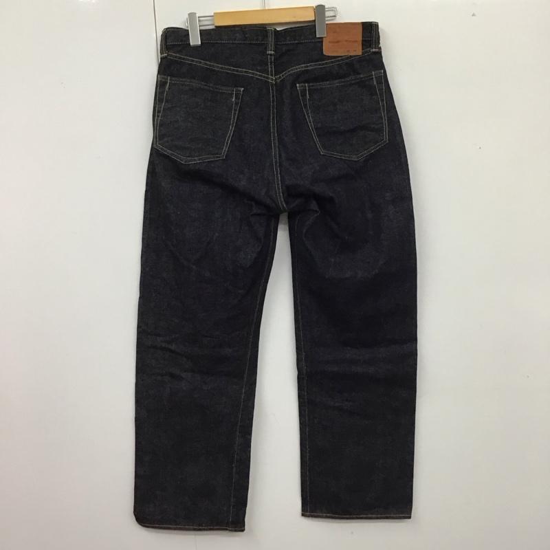 ザリアルマッコイズ THE REAL McCOY S パンツ デニム、ジーンズ デニムパンツ ストレートパンツ ワイドパンツ カジュアルパンツ 36 無地 インディゴ / インディゴ /  メンズ USED 古着 中古 10115390