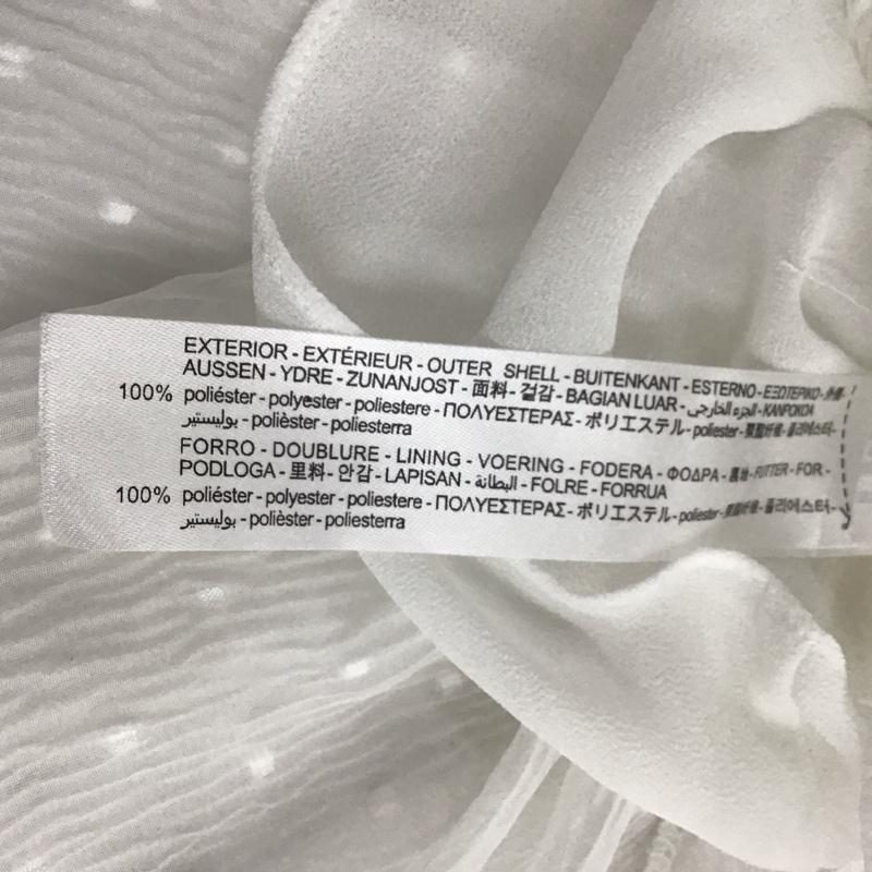 ザラ ZARA シャツ、ブラウス 半袖 S 無地 白 / ホワイト /  レディース USED 古着 中古 10133314
