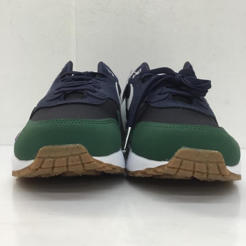 ナイキ NIKE スニーカー スニーカー WMNS AIR MAX 1  87 QS ウィメンズ エア マックス 1  87 QS DV3887-400 タグ付 26.0cm ロゴ、文字 紺 / ネイビー / X 緑 / グリーン /  メンズ USED 古着 中古 10107074