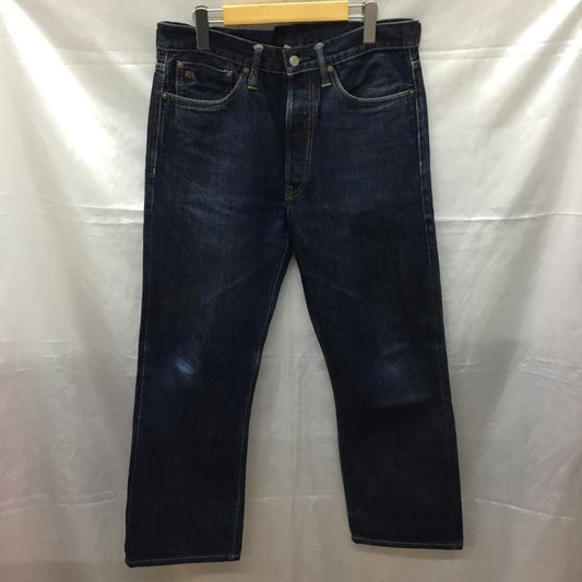 ダブルアールエル ラルフローレン RRL RALPH LAUREN パンツ デニム、ジーンズ 32 × 32 ストレート 32インチ 無地 インディゴ / インディゴ /  メンズ USED 古着 中古 10109686