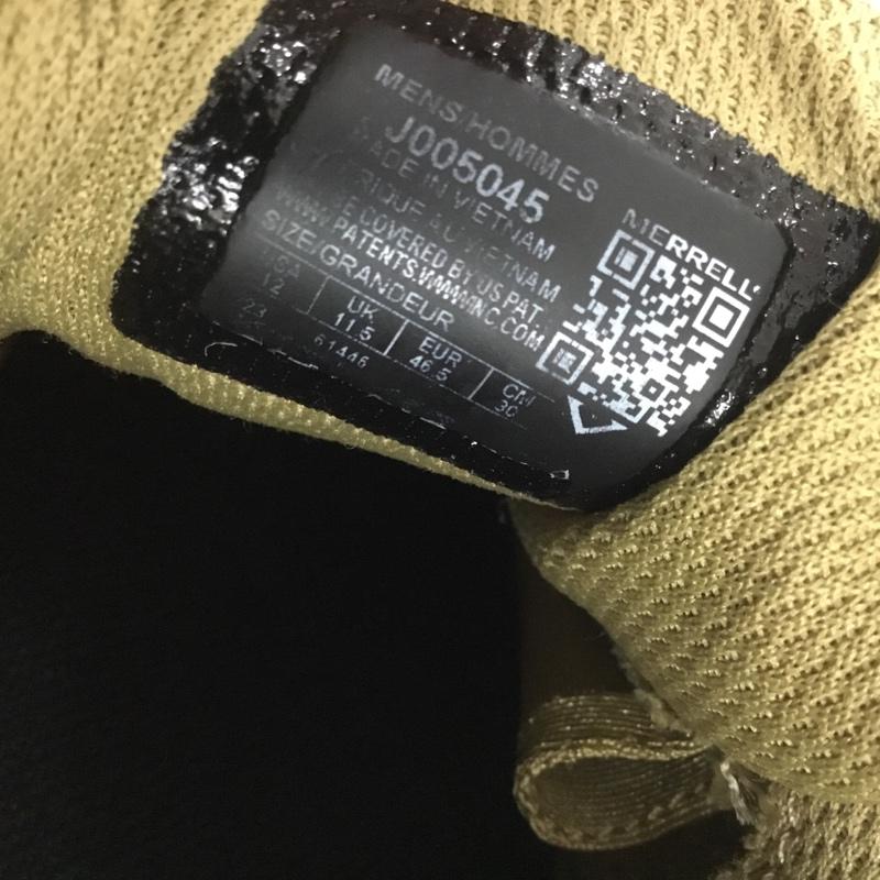 メレル MERRELL スニーカー スニーカー J005045 NOVA 3 TACTICAL トレッキング アウトドアシューズ 30cm 30.0cm ロゴ、文字 ベージュ / ベージュ /  メンズ USED 古着 中古 10134546