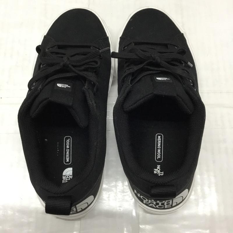 ザノースフェイス THE NORTH FACE スニーカー スニーカー NS93N07T SAV-EN SNEAKERS EX 24cm 24.0cm ロゴ、文字 黒 / ブラック / X 白 / ホワイト /  レディース USED 古着 中古 10113960