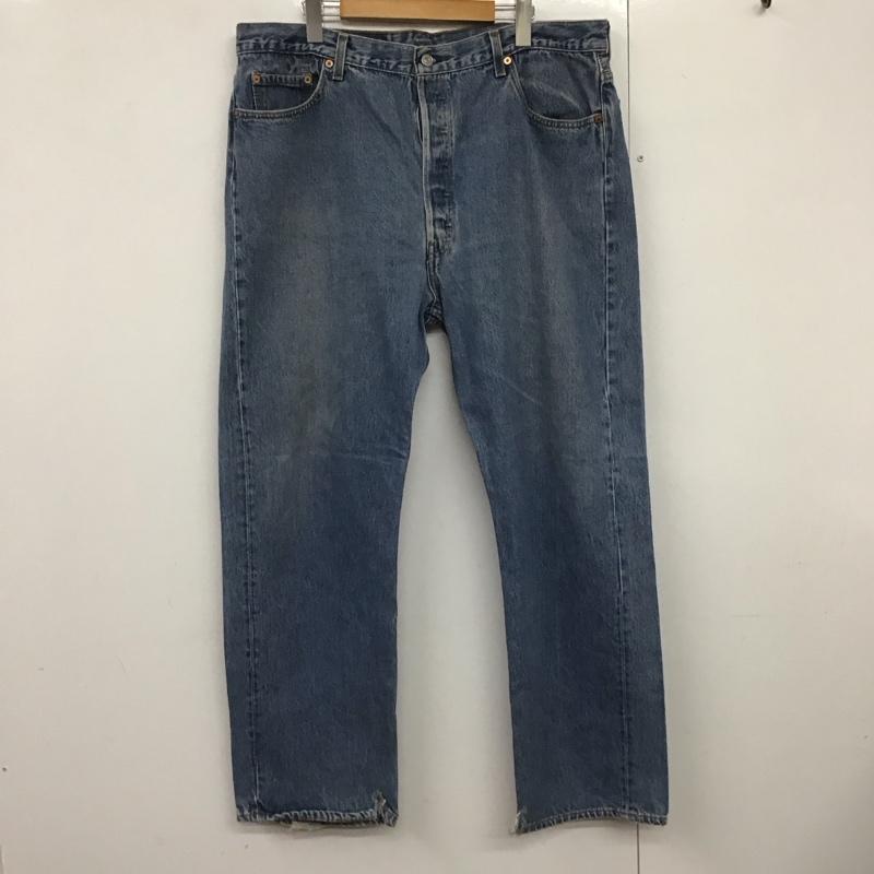 リーバイストラウスアンドコー Levi Strauss & co. パンツ デニム、ジーンズ デニムパンツ ワイドパンツ カジュアルパンツパンツ Gパン 42インチ 無地 インディゴ / インディゴ /  メンズ USED 古着 中古 10140464