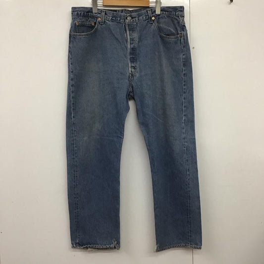 リーバイストラウスアンドコー Levi Strauss & co. パンツ デニム、ジーンズ デニムパンツ ワイドパンツ カジュアルパンツパンツ Gパン 42インチ 無地 インディゴ / インディゴ /  メンズ USED 古着 中古 10140464