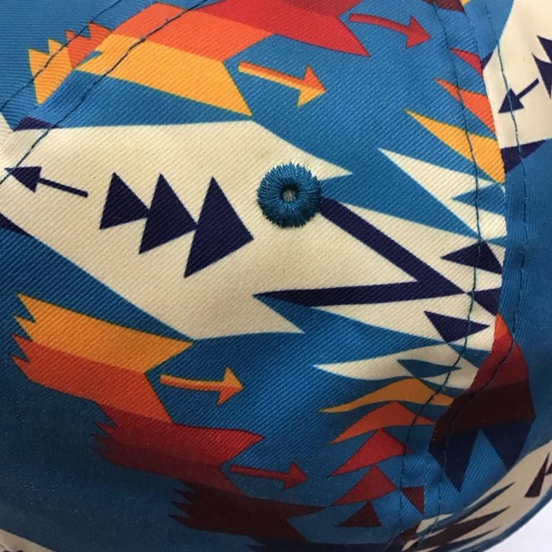 ペンドルトン PENDLETON 帽子 キャップ NEW ERA 59FIFTY ロゴ 総柄 マルチカラー / マルチカラー /  メンズ USED 古着 中古 10114329