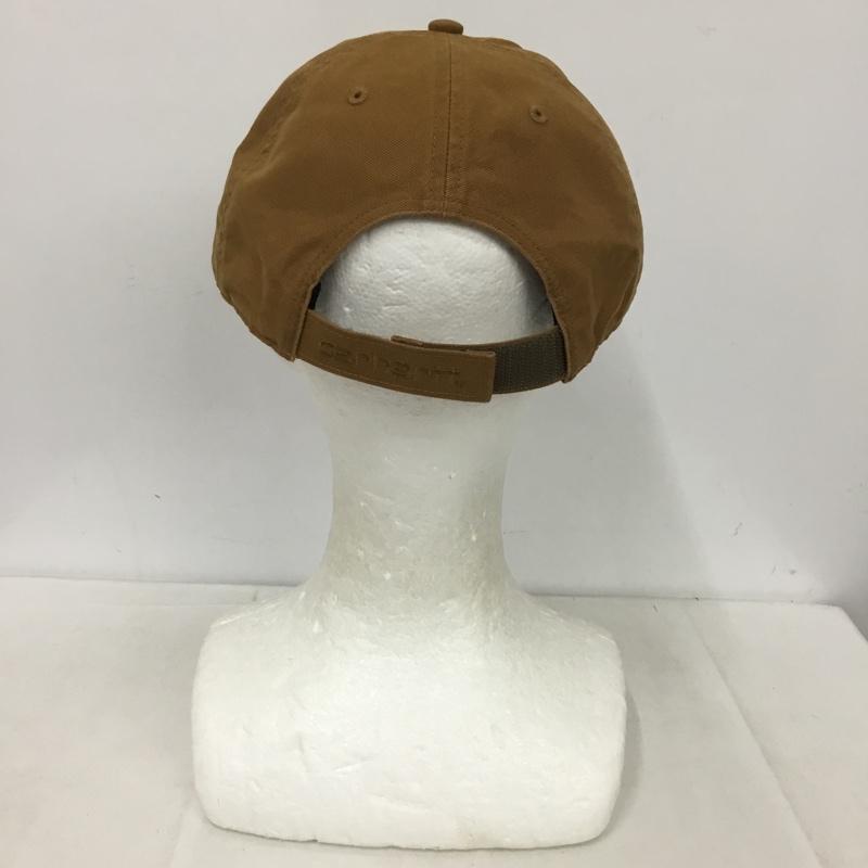 カーハート Carhartt 帽子 キャップ 6パネル ロゴ、文字 茶 / ブラウン /  メンズ USED 古着 中古 10150553